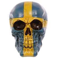  Swedish Flag Skull 