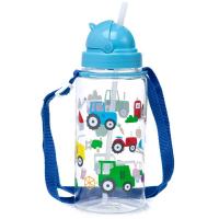  Water Bottles - Children'S Shatterproof 450Ml Little Tractor 