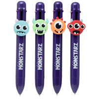  Monster Multi Colour Pen with Charm Topper 