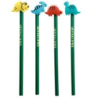  Dinosaur Pencil with PVC Topper 