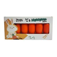  Carrot Highlighter Set/6 