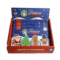  Festive Friends Christmas Magnetic Bookmark 