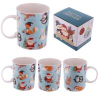  Christmas Buddies Repeat bone china mug 