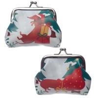  Christmas Dachshund Through The Snow Tic Tac Purse 